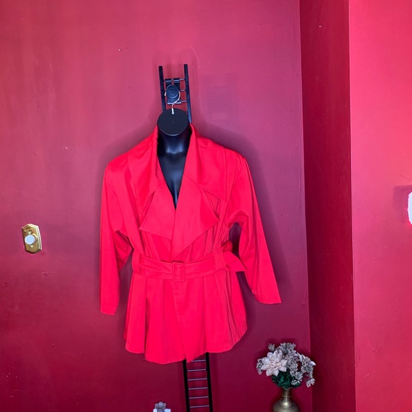 SHAKING HOODS Jackets & Blazers - SHAKING HOODS TRENCH COAT SIZE 12